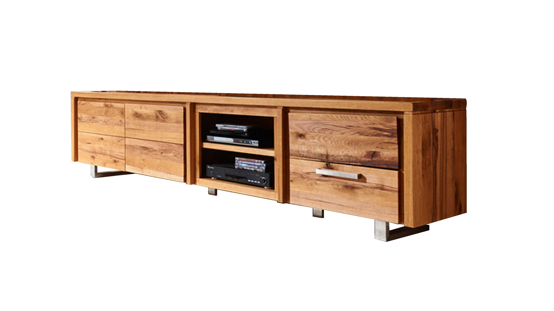 Habufa Medien Lowboard Masters Als Tv Mobel Vintage Naturfarbene