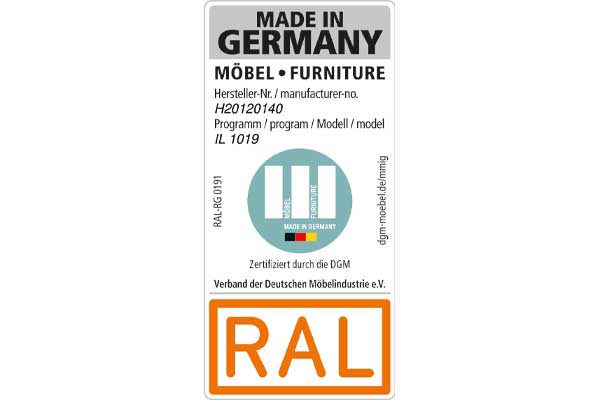 Thielemeyer   RAL Made in Germany   IL1019