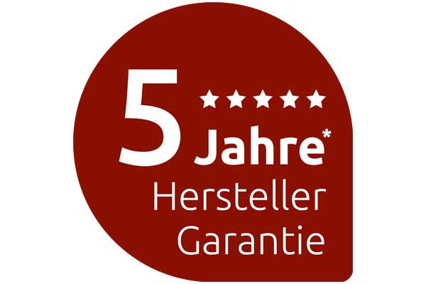 Interliving 5 Jahre Herstellergarantie