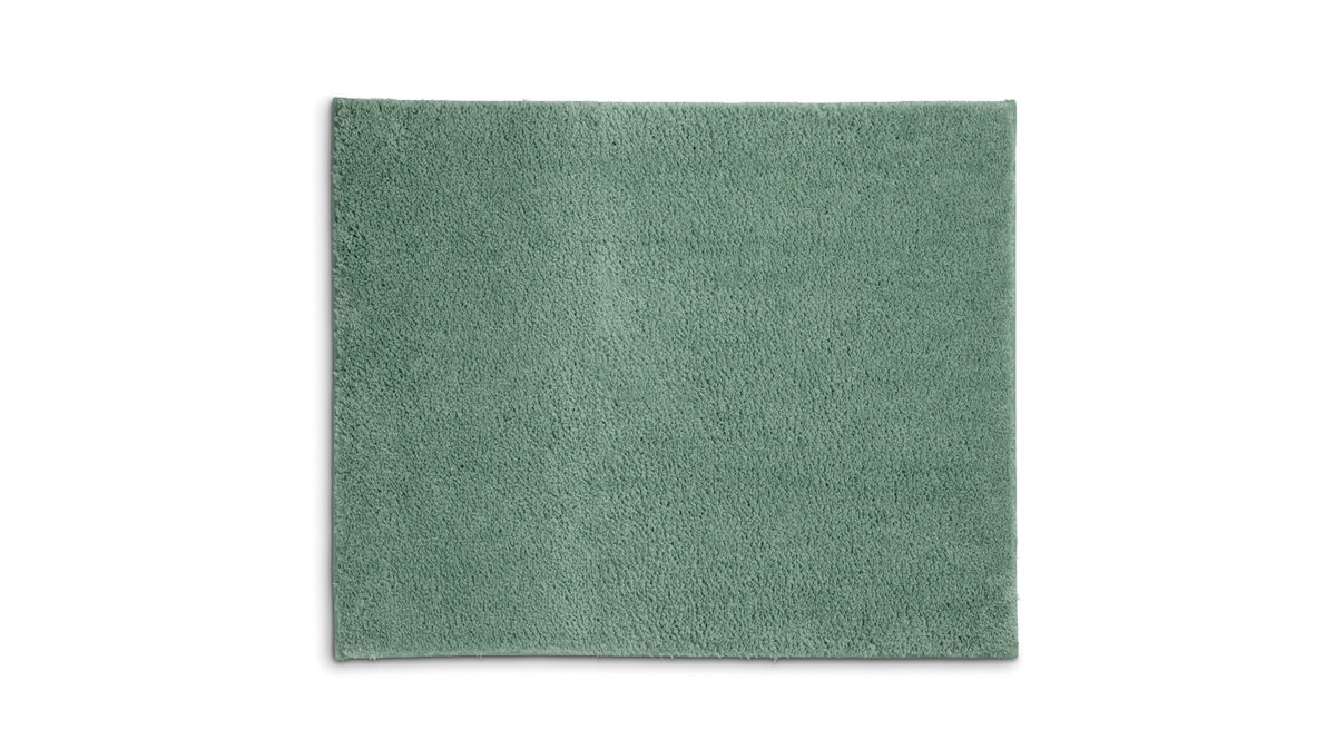Badematte / Badeteppich Kela | keck & lang aus Baumwolle in Grün kela Badematte Maja Jadegrün - ca. 65 x 55 cm