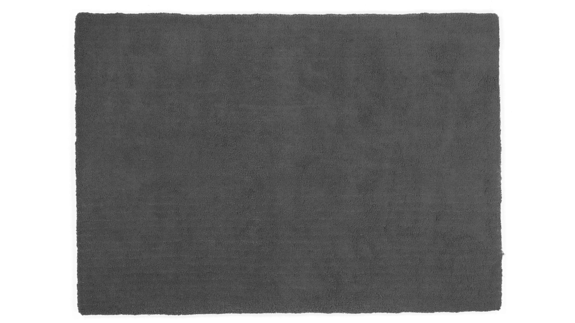 Hochflorteppich Oci aus Kunstfaser in Schwarz Hochflorteppich Soft Dream für Ihre Wohnaccessoires dunkelgraue Kunstfaser – ca. 160 x 230 cm