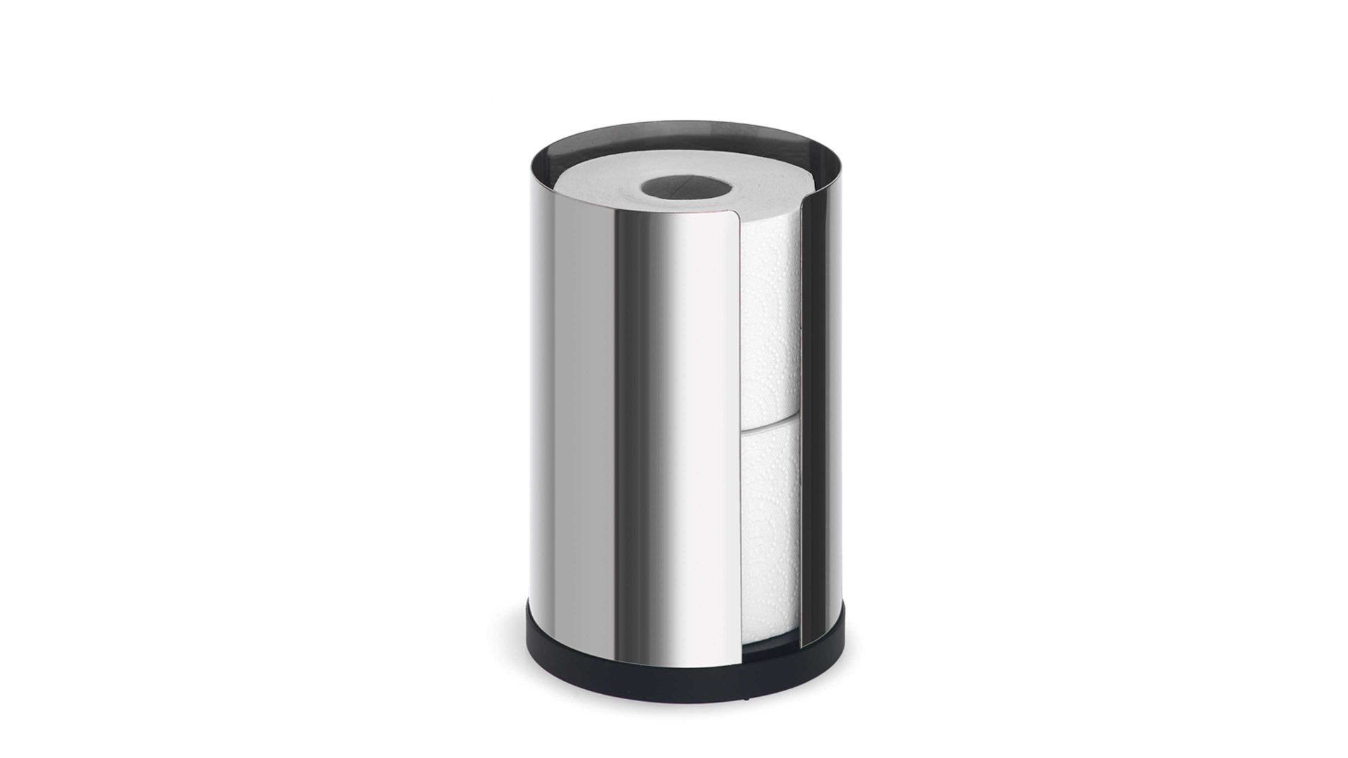 Rollenhalter Blomus aus Metall in Metallfarben blomus WC-Rollenhalter Nexio polierter Edelstahl – für zwei Rollen