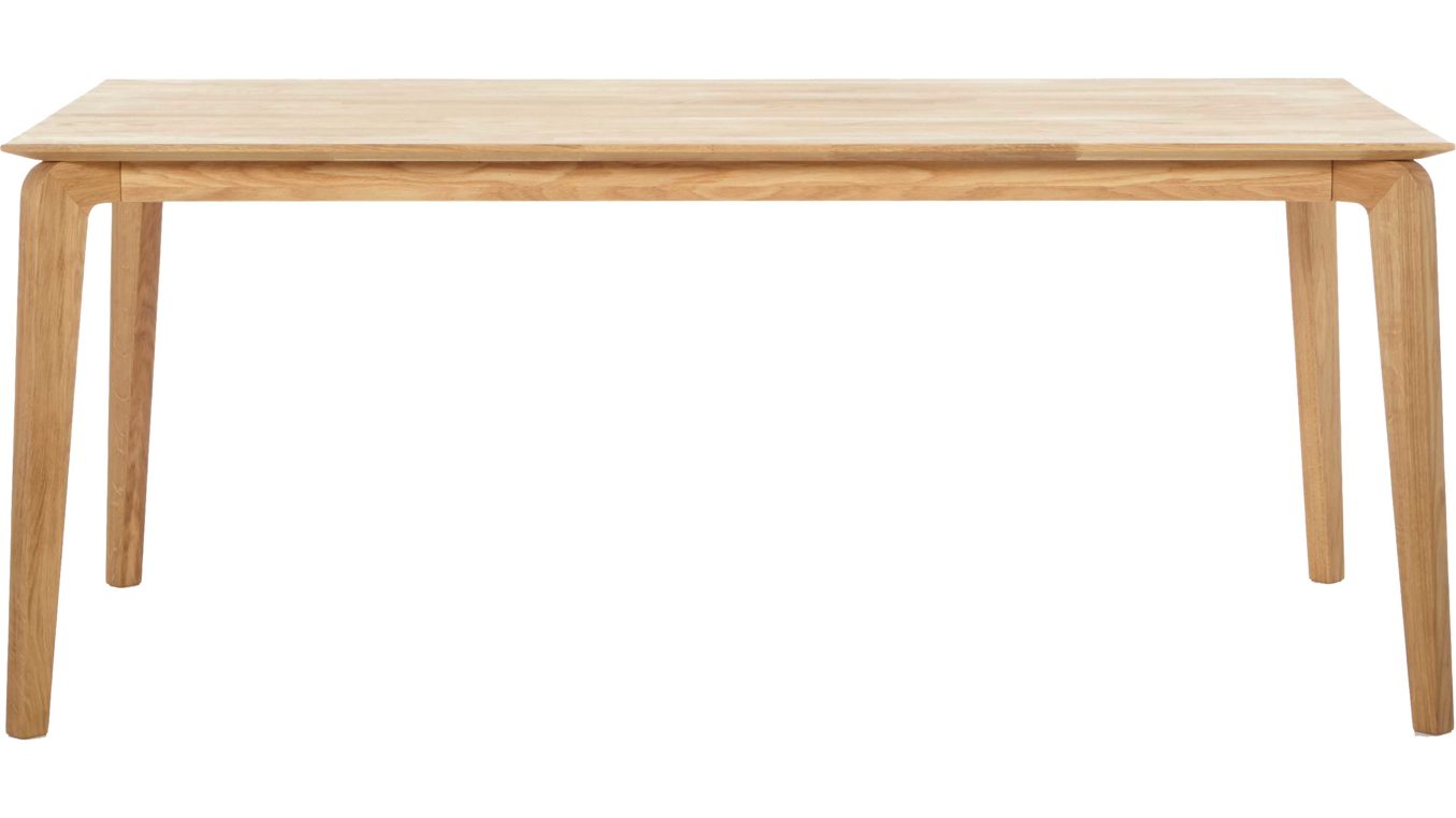 Esstisch Standard furniture factory aus Holz in Holzfarben Esstisch bzw. Massivholztisch aus Eichenholz als Esszimmermöbel geöltes Eichenholz, Platte B - ca. 180 x 90 cm