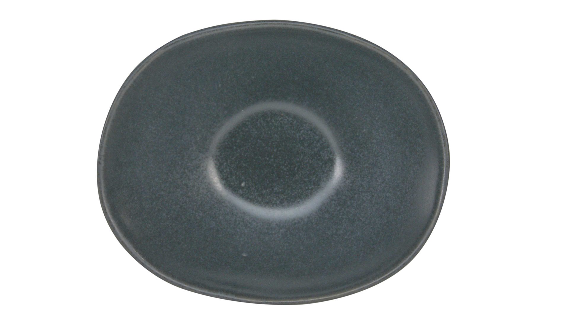 Schale Creatable aus Steinzeug in Schwarz CREATABLE Pietra – Mehrzweckschale schwarzes Steinzeug – ca. 15 x 17 cm