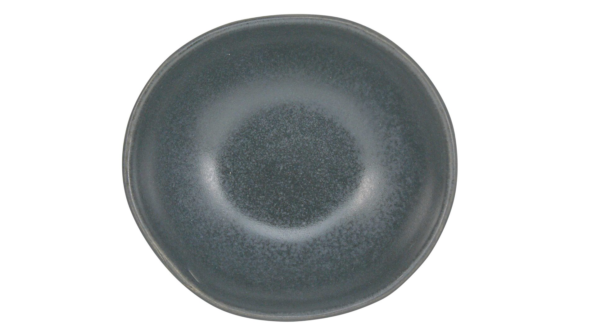 Suppenteller Creatable aus Steinzeug in Schwarz CREATABLE Pietra – Salat-, Suppen- & Pastateller schwarzes Steinzeug –  ca. 21 x 17 cm