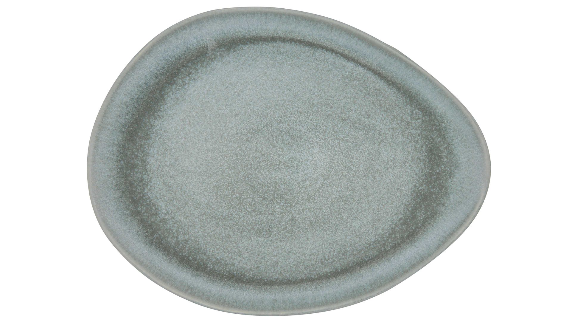 Platte Creatable aus Steinzeug in Dunkelgrau CREATABLE Pietra – XL-Platte graphitfarbenes Steinzeug – ca. 22 x 39 cm