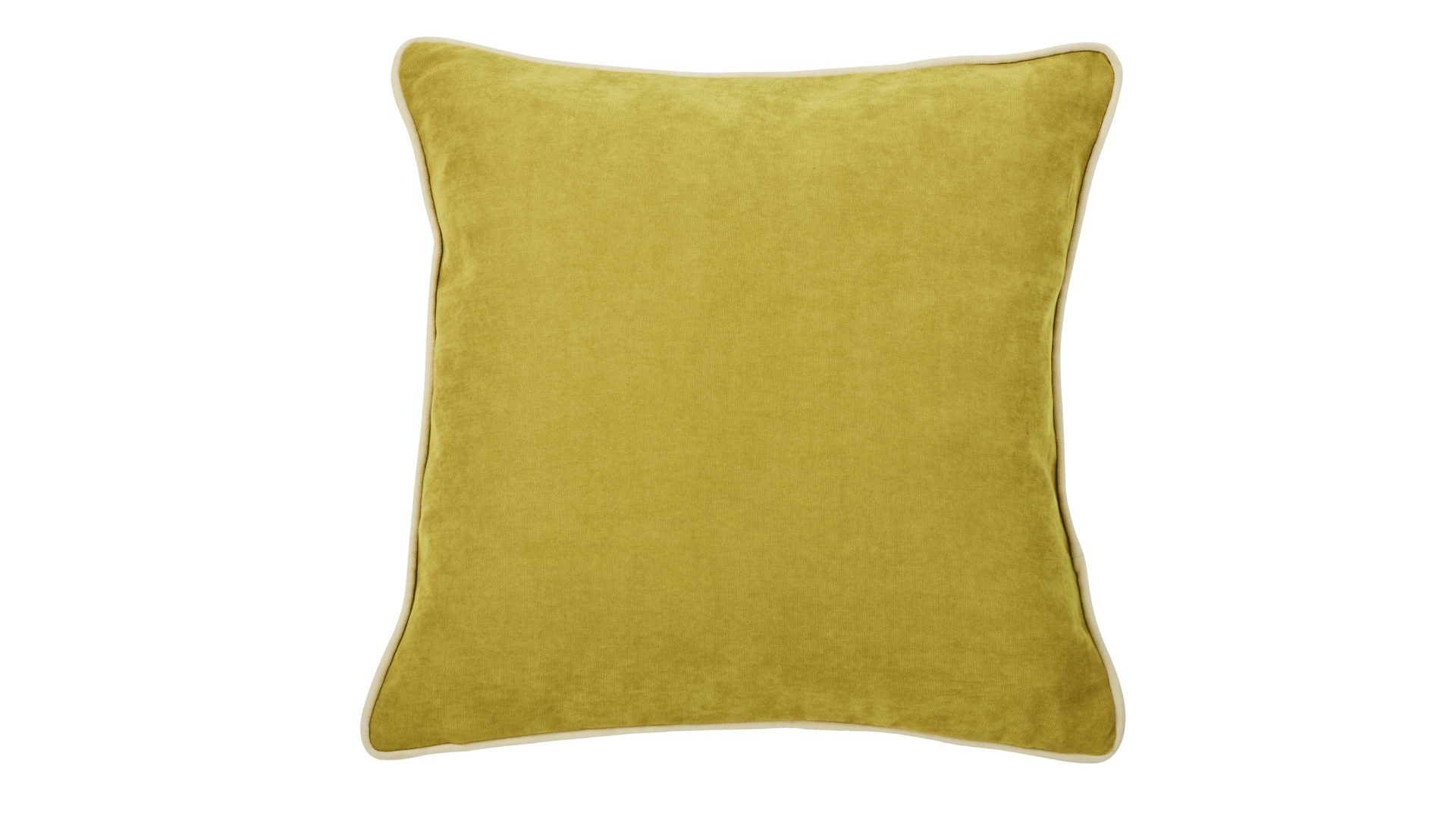Kissenbezug /-hülle Done.® aus Kunstfaser in Grün done.® Kissenhülle Cushion Joy apfelgrüner Veloursbezug - ca. 45 x 45 cm