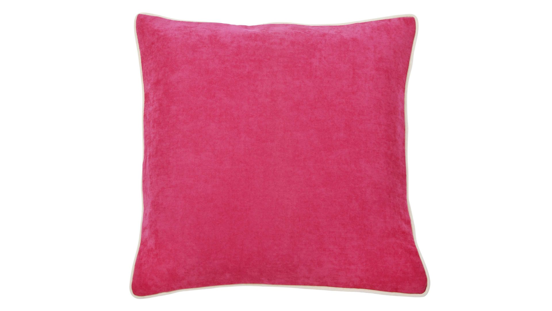 Kissenbezug /-hülle Done.® aus Kunstfaser in Pink done.® Kissenhülle Cushion Joy pinker Veloursbezug - ca. 45 x 45 cm