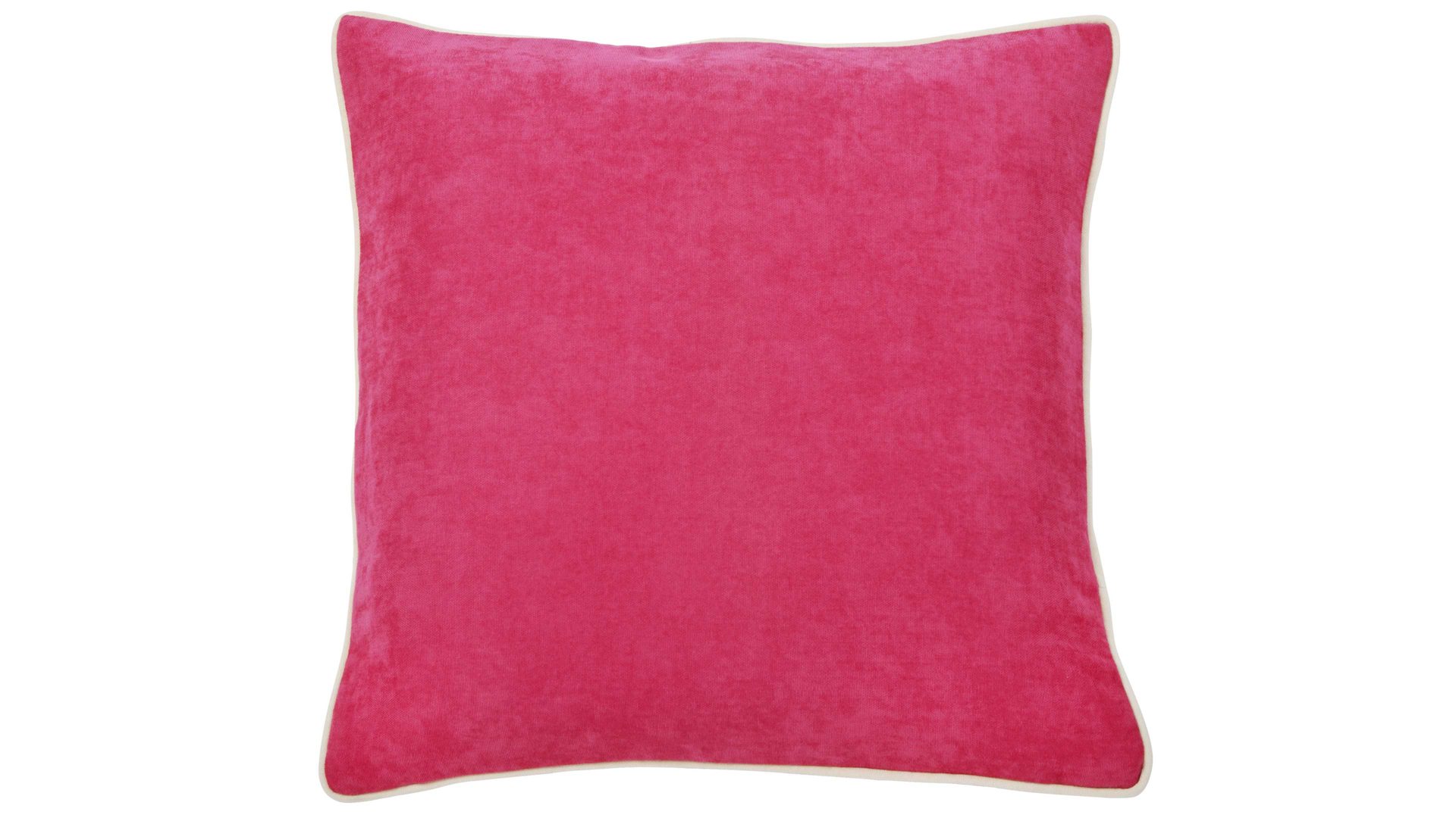 Kissenbezug /-hülle Done.® aus Kunstfaser in Pink done.® Kissenhülle Cushion Joy pinker Veloursbezug - ca. 65 x 65 cm