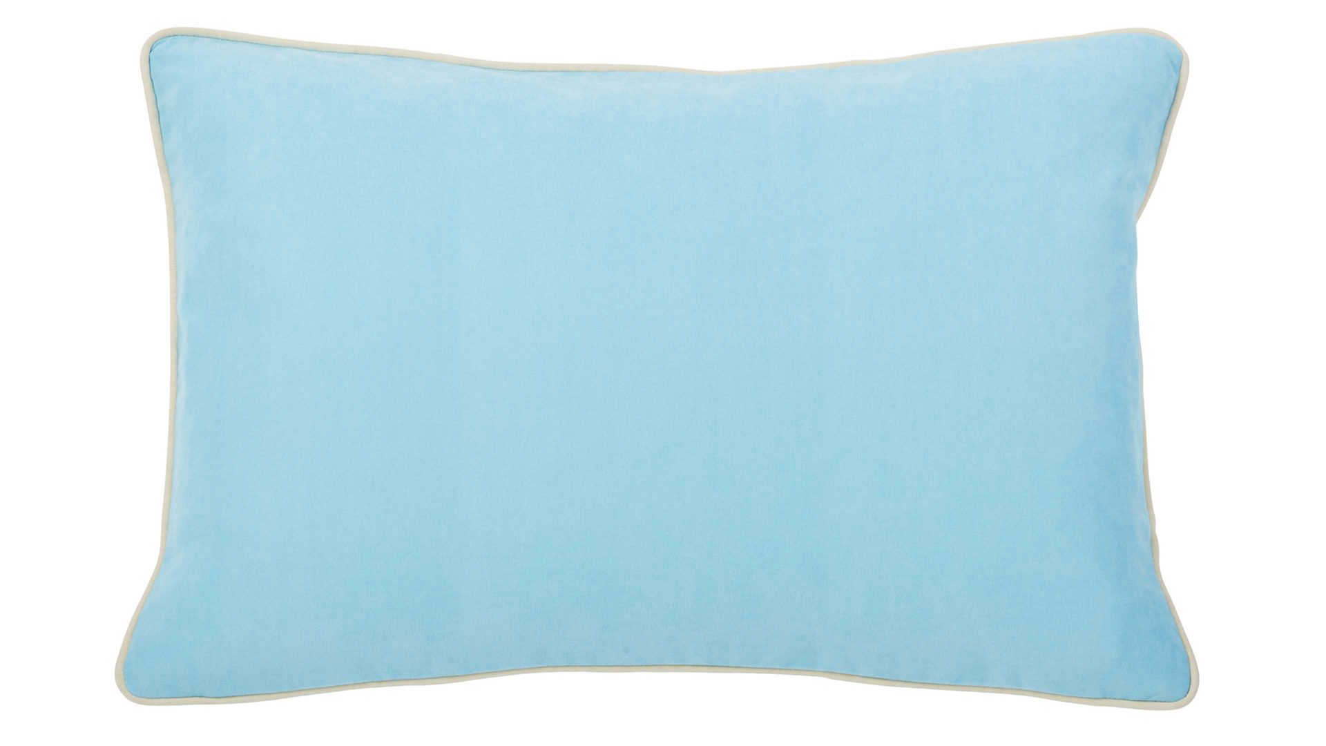Kissenbezug /-hülle Done.® aus Kunstfaser in Hellblau done.® Kissenhülle Cushion Joy arcticblauer Veloursbezug - ca. 40 x 60 cm