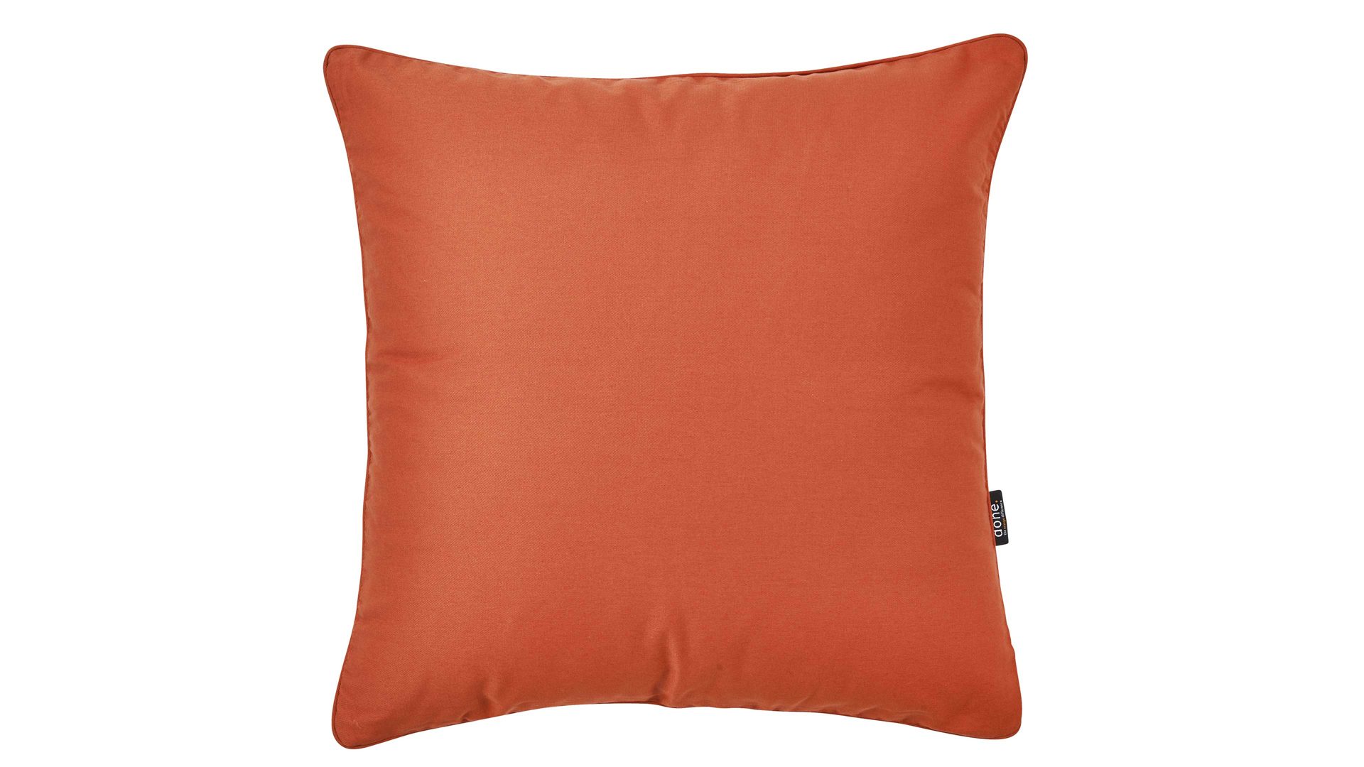 Kissenbezug /-hülle Done.® aus Baumwolle in Braun done.® Kissenhülle Cushion Uni rostfarbener Panamabezug - ca. 65 x 65 cm