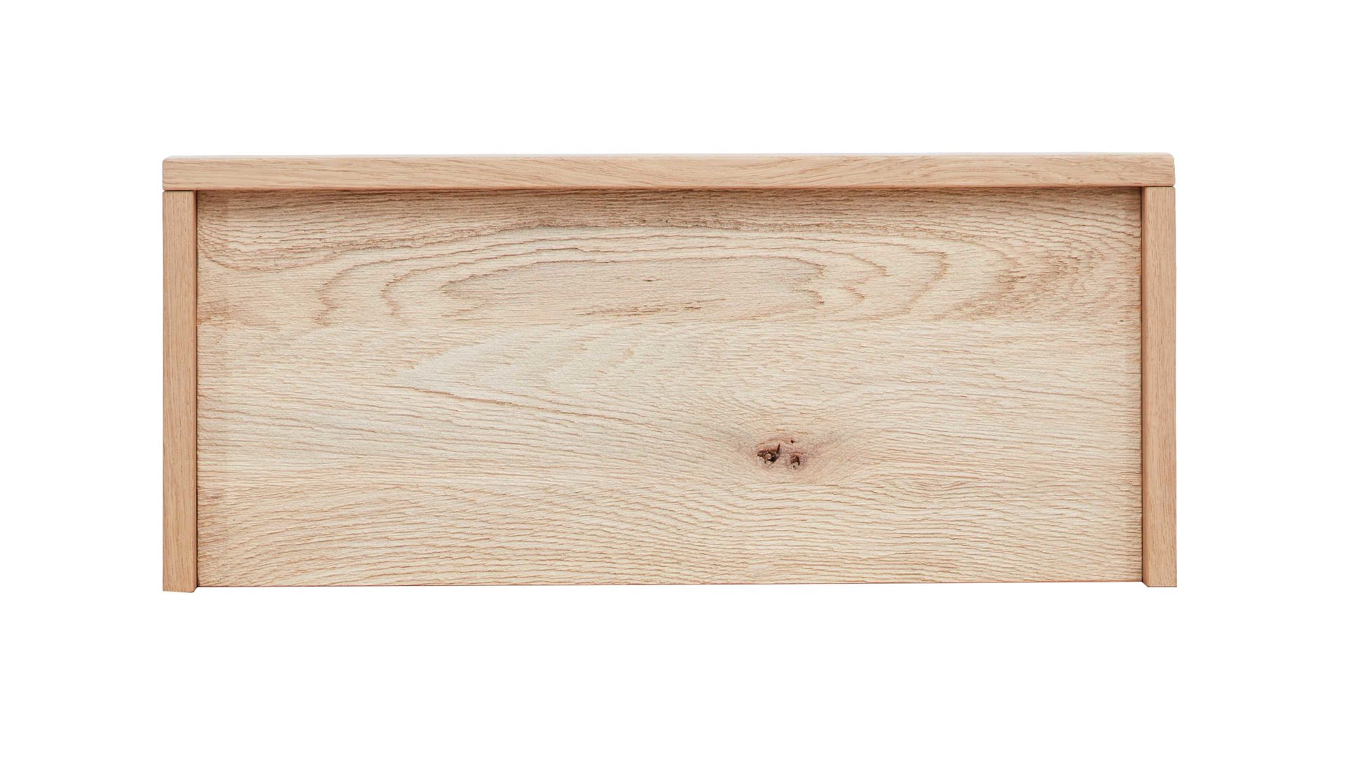 Paneel Interliving aus Holz in Holzfarben Interliving Schlafzimmer Serie 1023 – Paneelaufsatz 30226 rechts, Breite ca. 50 cm - Balkeneiche