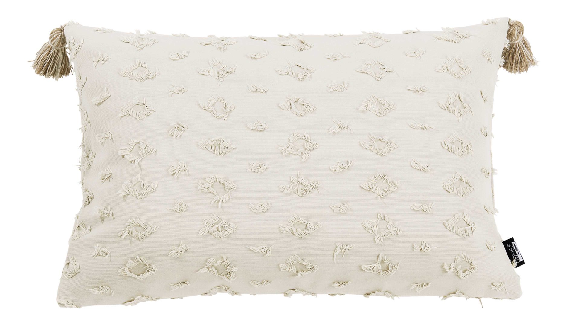 Kissenbezug /-hülle Done.® aus Baumwolle in Beige done.® Kissenhülle Cushion Luise tofufarbene Baumwolle - ca. 40 x 60 cm