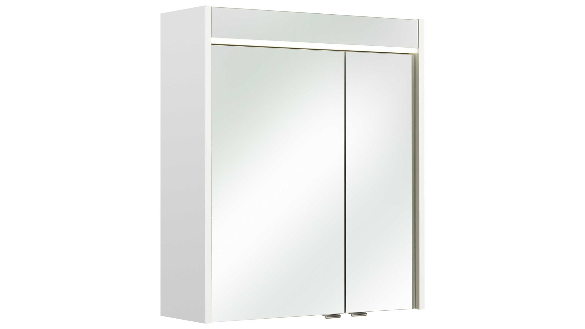 Spiegelschrank Pelipal aus Holz in Weiß pelipal Quickset 359 - Spiegelschrank Weiß - zwei Türen, Breite ca. 60 cm