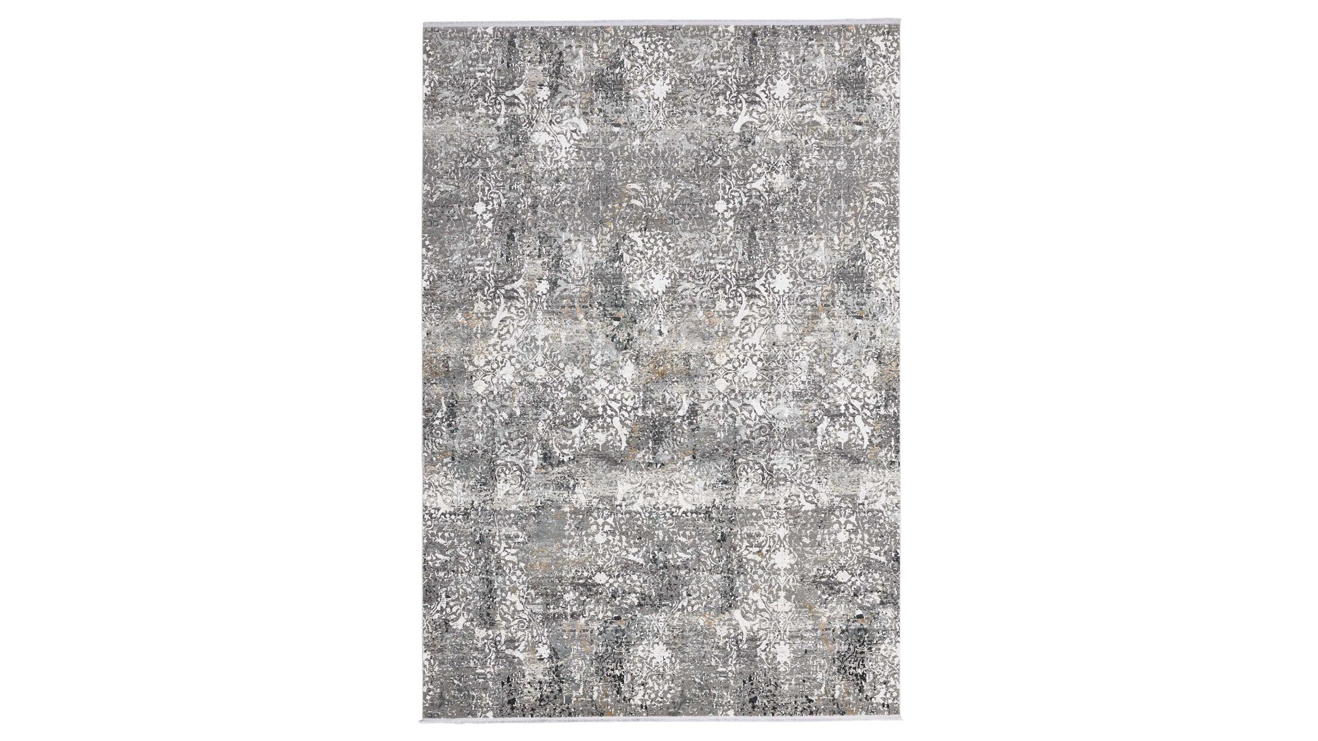 Webteppich Interliving aus Mischgewebe in Grau Interliving Teppich Serie L-8700 Grau-Mix – ca. 240 x 300 cm