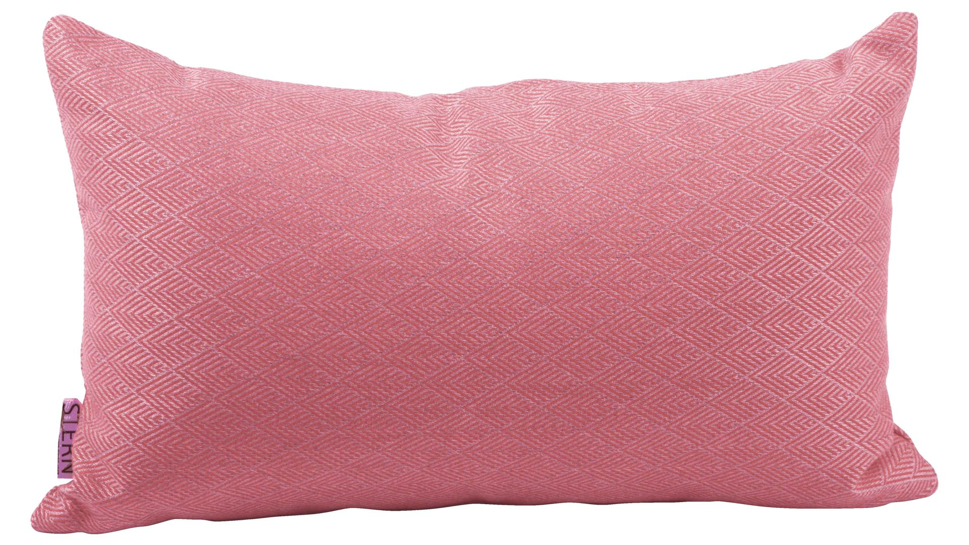Einzelkissen Stern® aus Kunstfaser in Pink STERN® Gartentextilen Serie pinkes Rautenmuster - ca. 55 x 35 cm