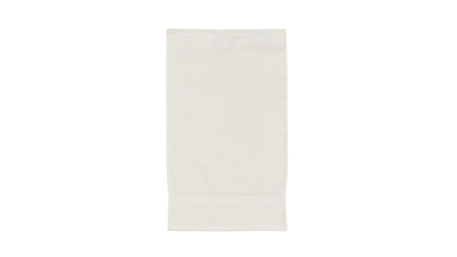 Gästehandtuch Done.® aus Stoff in Weiß done.® Gästehandtuch Deluxe für Ihre Heimtextilien weiße Baumwolle – ca. 30 x 50 cm