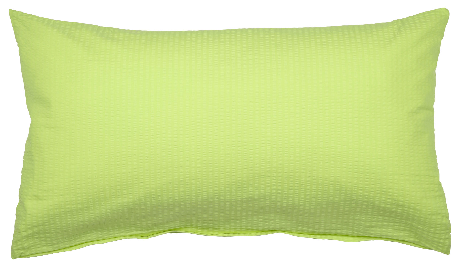 Kissenbezug /-hülle Janine® aus Naturfaser in Grün Janine® Kissenbezug apfelgrün – ca. 40 x 80 cm