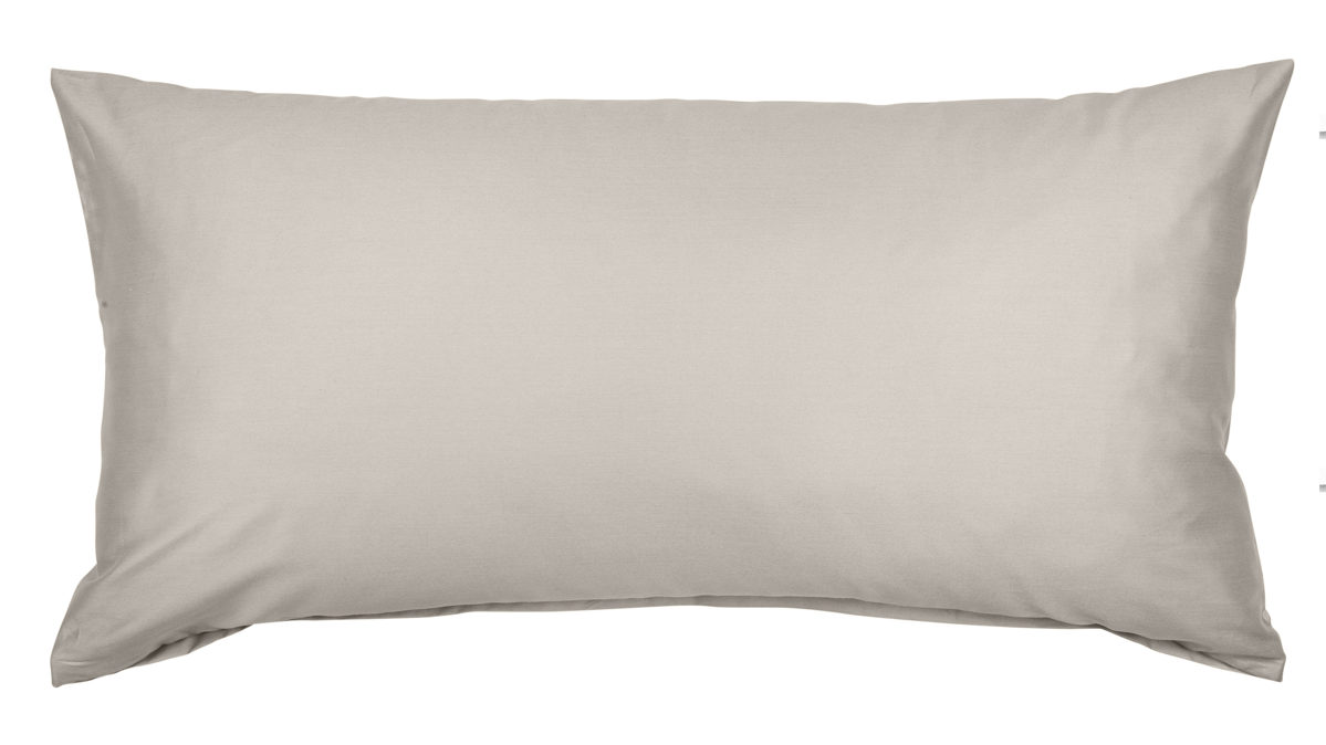 Kissenbezug /-hülle Janine® aus Naturfaser in Grau Janine® Kissenbezug Vulkan - ca. 40 x 80 cm