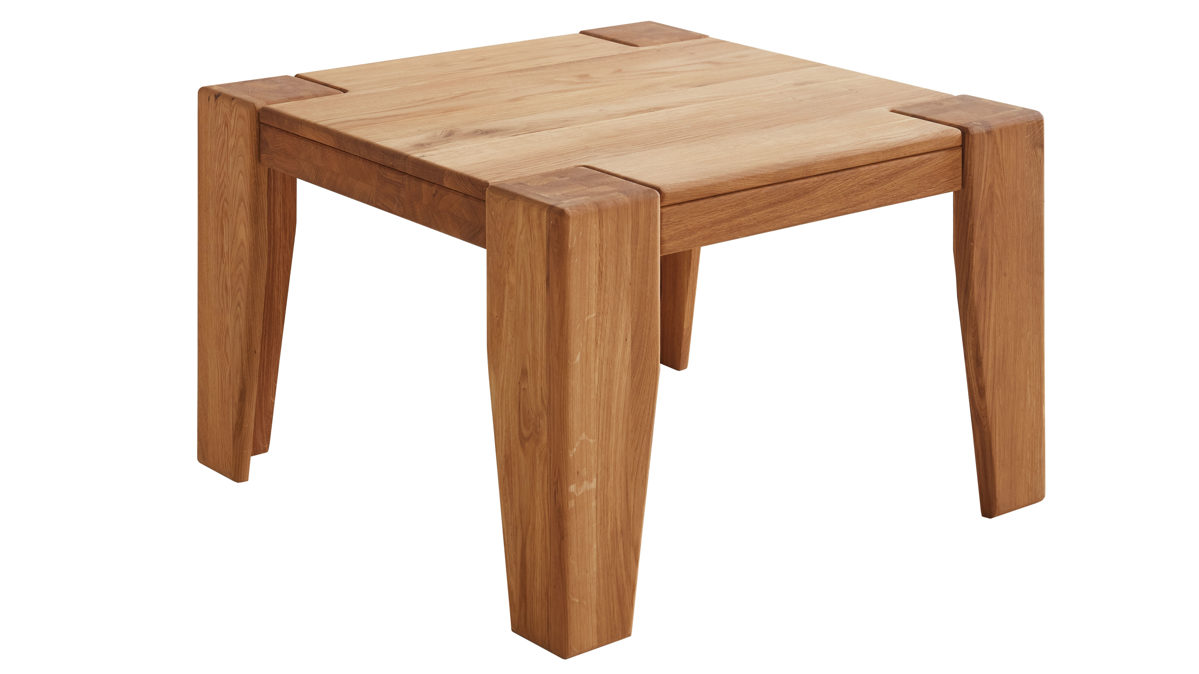 Couchtisch WOODS & TRENDS aus Holz in Holzfarben WOODS & TRENDS Programm Loft - Couchtisch Eiche natur - ca. 70 x 70 cm