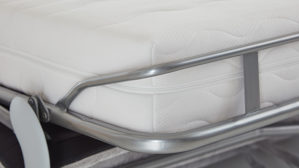 Schlafsofa Bali aus Stoff in Grau Schlafsofa Verona mit Faltbettfunktion grauer Bezug 3402 - Liegefläche ca. 160 x 200 cm