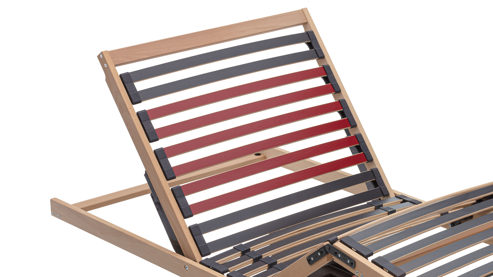 Lattenrost Interliving aus Holz in Holzfarben Interliving Lattenrost Serie 1951 mit Funksteuerung motorisch mit Funk-Fernbedienung – Liegefläche ca. 100 x 200 cm