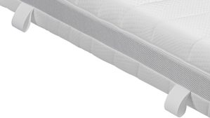 Federkernmatratze Interliving aus Stoff in Weiß Interliving Matratze Medikontur 1909 Taschenfederkern, H4 – Liegefläche ca. 120 x 200 cm