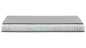 Federkernmatratze Interliving aus Stoff in Weiß Interliving Matratze Medikontur 1909 Taschenfederkern, H4 – Liegefläche ca. 90 x 200 cm