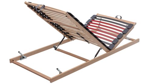Lattenrost Interliving aus Holz in Holzfarben Interliving Lattenrost Serie1952 mit Hebehilfe manuell mit Hebehilfe – Liegefläche ca. 90 x 190 cm