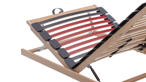 Lattenrost Interliving aus Holz in Holzfarben Interliving Lattenrost Serie1952 mit Hebehilfe manuell mit Hebehilfe – Liegefläche ca. 90 x 190 cm