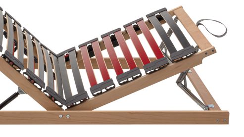 Lattenrost Interliving aus Holz in Holzfarben Interliving Lattenrost Serie1952 mit Hebehilfe manuell mit Hebehilfe – Liegefläche ca. 140 x 200 cm