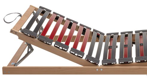 Lattenrost Interliving aus Holz in Holzfarben Interliving Lattenrost Serie1952 mit Hebehilfe manuell mit Hebehilfe – Liegefläche ca. 90 x 190 cm