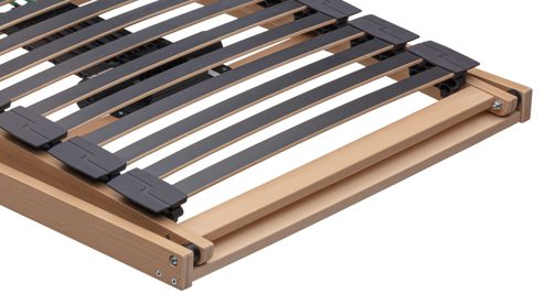 Lattenrost Interliving aus Holz in Holzfarben Interliving Lattenrost Serie 1952 - Lattenrahmen mit Reflux-Verstellung motorisch mit Handschalter – Liegefläche ca. 140 x 200 cm