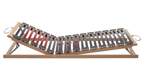 Lattenrost Interliving aus Holz in Holzfarben Interliving Lattenrost Serie 1952 mit manueller Kopf- und Fußteilverstellung manuell – Liegefläche ca. 80 x 200 cm