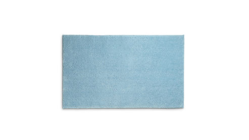 Badematte / Badeteppich Kela | keck & lang aus Baumwolle in Hellblau kela Badematte Maja Frostblau - ca. 100 x 60 cm