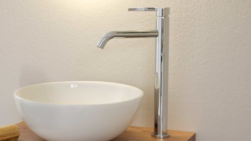 Mischbatterie Interliving aus Metall in Chrom Interliving Bad Serie 3715 - Armatur verchromt