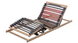 Lattenrost Interliving aus Holz in Holzfarben Interliving Lattenrost Serie 1953 mit Funksteuerung dreifach motorisch mit Funk-Fernbedienung – Liegefläche ca. 90 x 190 cm