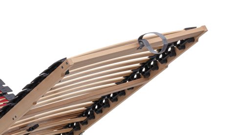 Lattenrost Interliving aus Holz in Holzfarben Interliving Lattenrost Serie 1953 manuelle Verstellung mit Hebehilfe mit Hebehilfe & manuell verstellbar – Liegefläche ca. 140 x 200 cm