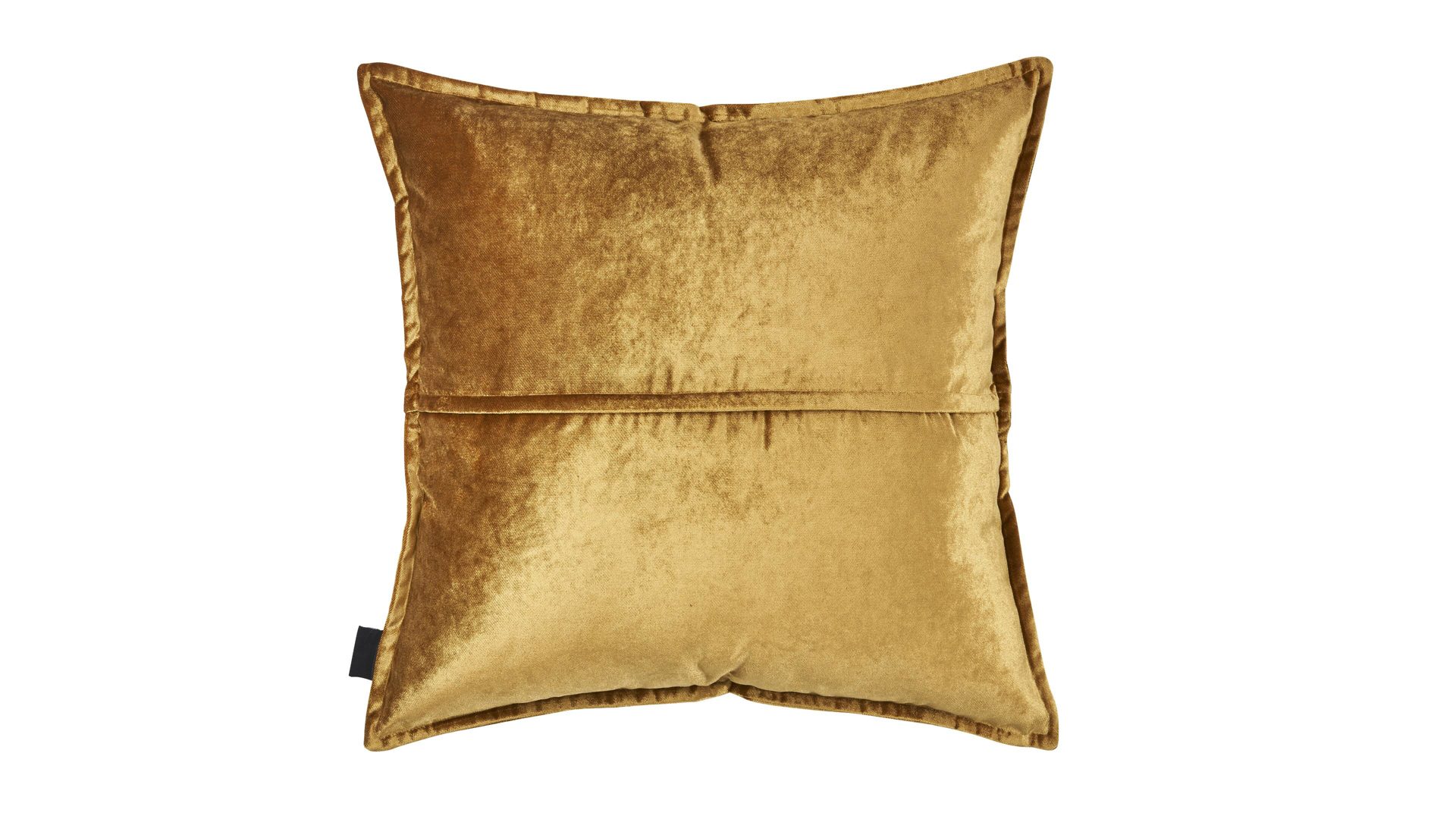 Kissenbezug /-hülle Done.® aus Stoff in Gelb done.® Kissenhülle Cushion Glam goldfarbener Samt – ca. 65 x 65 cm