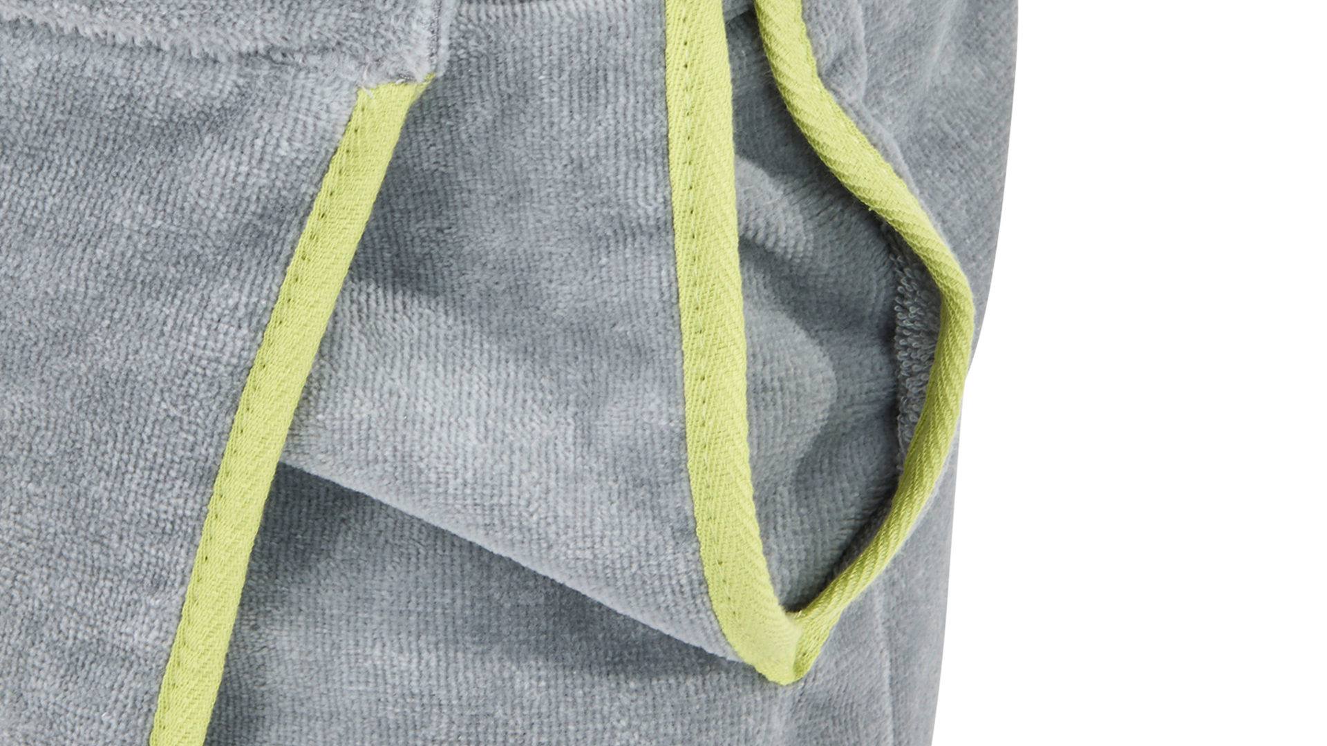 Saunahandtuch Done.® aus Stoff in Hellgrau done.® Saunakilt silberfarbene Baumwolle – ca. 60 x 140 cm