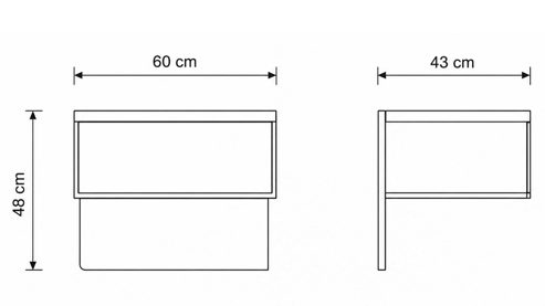 Komplettzimmer Interliving aus Holz in Hellgrau Interliving Schlafzimmer Serie 1027 – Komplettzimmer Eiche bianco & Champagner - vierteilig