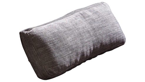 Einzelkissen Interliving aus Stoff in Braun Interliving Sofa Serie 4250 – Nierenkissen brauner Bezug Brisbane 9591 - Länge ca. 65 cm