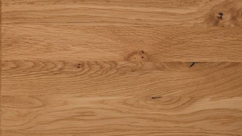 Vitrine Interliving aus Holz in Holzfarben Interliving Wohnzimmer Serie 2027 - Vitrine Asteiche - eine Tür, Höhe ca. 209 cm
