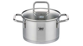 Fleischtopf Elo® aus Metall in Metallfarben ELO® Fleischtopf Citrin Edelstahl – Durchmesser ca. 14 cm