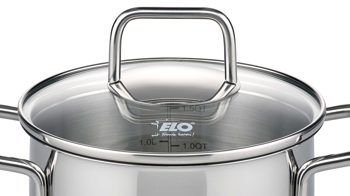 Fleischtopf Elo® aus Metall in Metallfarben ELO® Fleischtopf Citrin Edelstahl – Durchmesser ca. 14 cm