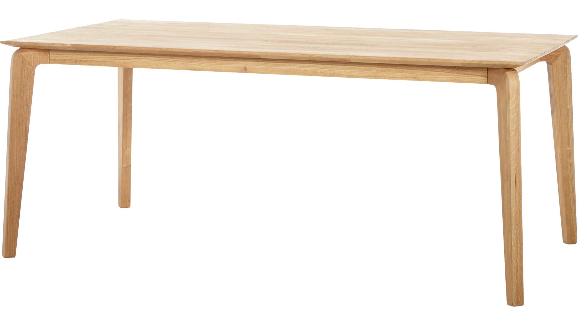 Esstisch Standard furniture factory aus Holz in Holzfarben Esstisch bzw. Massivholztisch aus Eichenholz als Esszimmermöbel geöltes Eichenholz, Platte B - ca. 180 x 90 cm