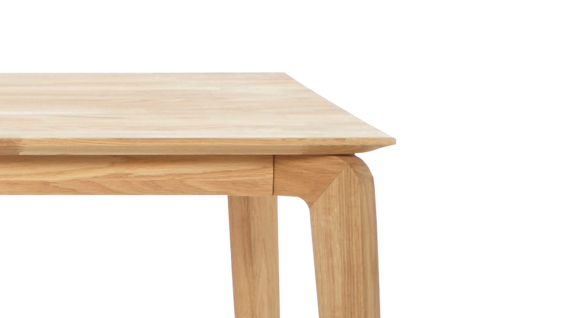 Esstisch Standard furniture factory aus Holz in Holzfarben Esstisch Liam, ein Massivholztisch für genussvolle Mahlzeiten lackierte Kernbuche – ca. 140 x 90 cm