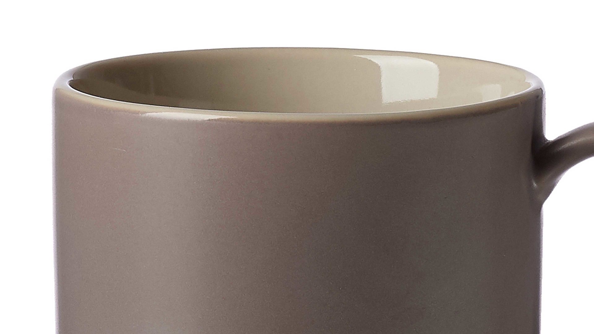 Kaffeetasse Ritzenhoff & breker aus Keramik in Grau Ritzenhoff & Breker Kaffeetasse Jasper taupefarbenes Steinzeug – Füllmenge ca. 240 ml