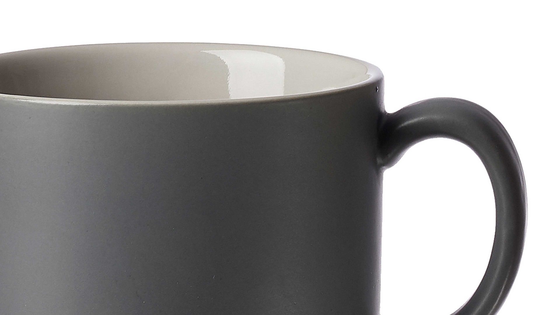 Kaffeetasse Ritzenhoff & breker aus Keramik in Grau Ritzenhoff & Breker Kaffeetasse Jasper graues Steinzeug – Füllmenge ca. 240 ml