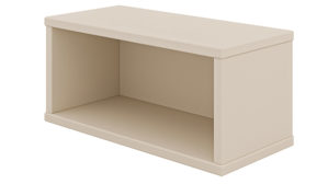 Wandregal Paidi aus Holz in Beige PAIDI Babyzimmer Mila & Ben – Wandbox Cashmere-Beige - ca. 40 x 19 cm